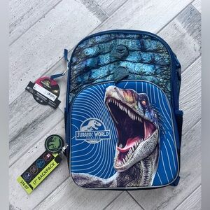 NEW! Universal Jurassic World Rebirth 17" Backpack